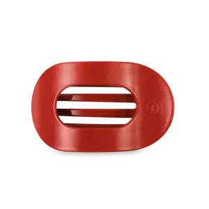 TELETIES - Red Carpet Ready Medium Flat Round Hair Clip - Lay Flat, Strong Grip, Nearly Unbreakable