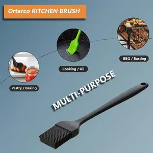 Silicone Basting Pastry Brush for Baking Cooking Bbq Grill Spread Oil Butter Sauce 2 Pack