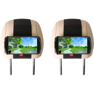 2 Pack  Phone Headrest Holder -   Seat Headrest Phone Mount for , Road Trip Essentials, Compatible with , , , , , Other Smartphones