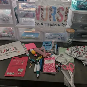 Nurse Trinkets Nurses Support Mystery Bundle for Nurses with Assorted Items for Everyday Use at Work