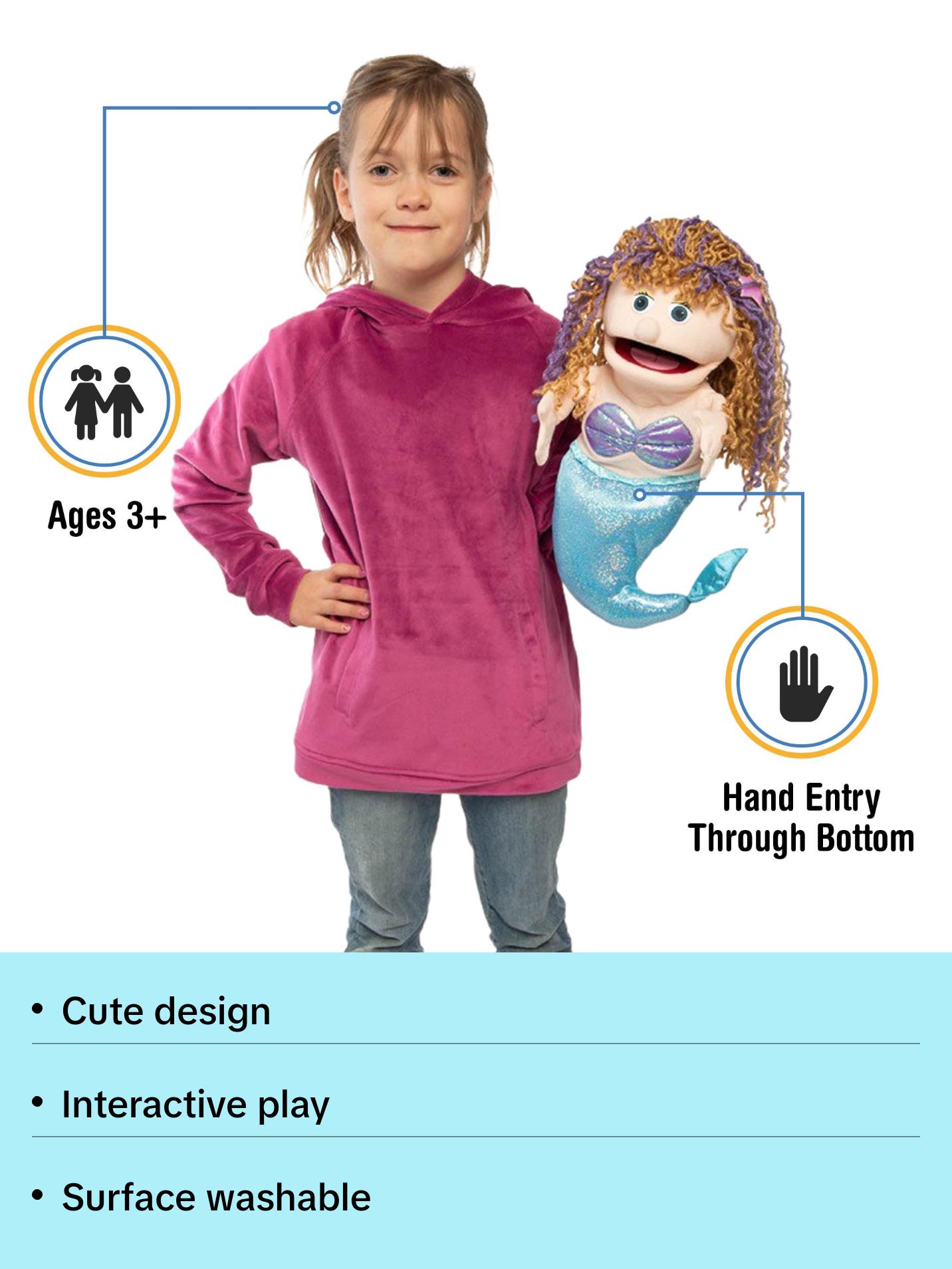 Mermaid Puppet (14")