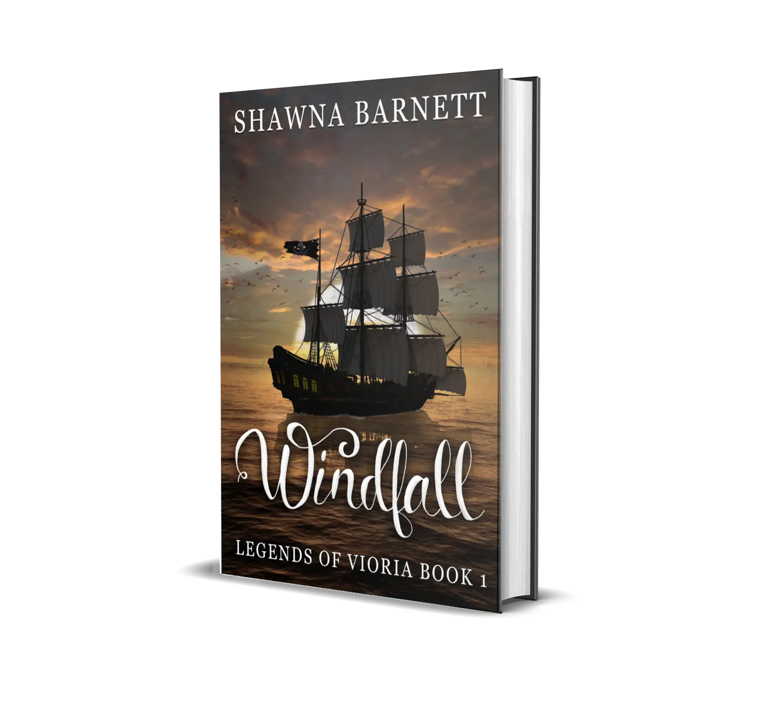 Windfall Legends of Vioria by Shawna Barnett Hard Cover