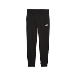PUMA Womens Essential Small Logo Sweatpants Casual - Black