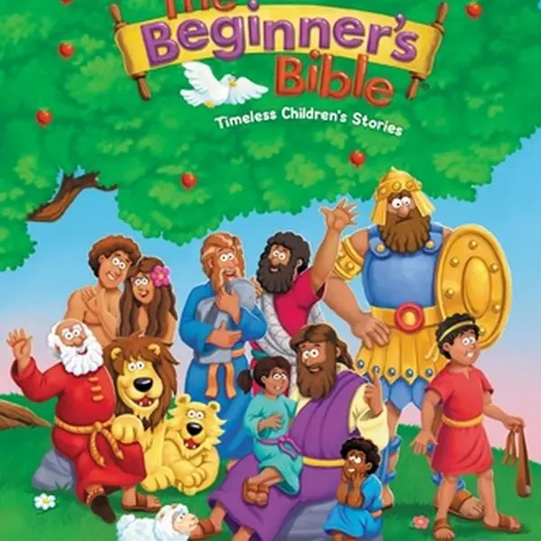 Used Hardcover Book - The Beginner's Bible: Timeless Children's Stories, Homeschooling Resource with Noah's Ark Tale, Vibrant Visuals & Highly-Recommended Storytelling (English)