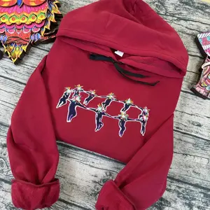 Howls Embroidered Sweatshirt, Moving Castle Inspired emdroidery Shirt, Otaku Hoodie, Gift for Manga fan