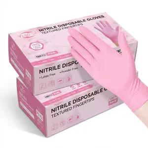 Multipurpose Nitrile Gloves, 24cm/9.45in Length, Durable and Reusable, Ideal for Home Kitchen, Janitorial, and Crafts