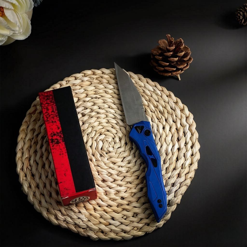 7650 Premium EDC Folding Knife, CPM 154 Steel, Aluminum Handle, Multiple for Outdoor & Daily Carry 