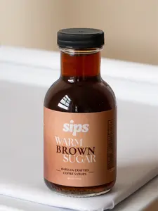 Warm Brown Sugar Coffee Syrup | Sips