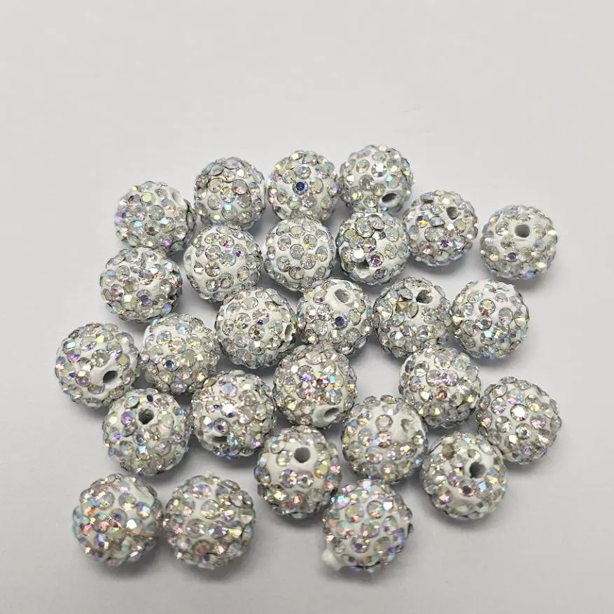 White JJ210012 10mm  100pcs