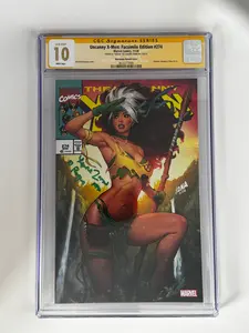 [Signed by Lenore Zann] Uncanny X-Men Facsimile Edition #274 CGC GEM MINT 10.0 Yellow Label Nakayama Exclusive Var