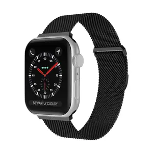 WorryFree Gadgets 38/40/41mm Metal Mesh Magnetic Band