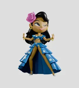 Kaleidos Creative x Sandra Equihua - Chikitas! Rumberita - Limited Edition 250 - 7.25in. Art Vinyl - Collectible Toy - Cabaret - DCon Exclusive