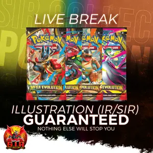 Pokemon TCG: Mega Evolution Illustration Guaranteed! (IR/SIR)