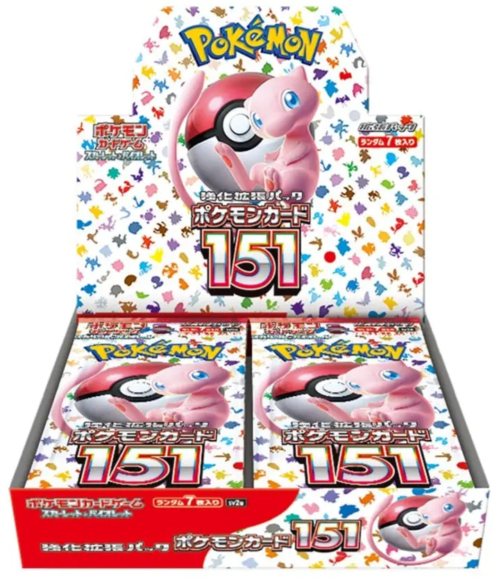 SV2a] Pokémon 151 Booster Box JP – Japanese (20 Packs) - TikTok Shop