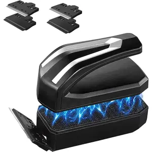 Super Powerful Magnetic Cleaner with 4 Algae Scrapers for Glass Fish Tank Magnet Brush Floating S+(Plus)
