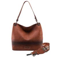 With Strap-Distressed-A brown