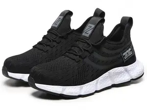 Steel Toe Work Shoes for Men Women Composite Toe Safety Shoes Lightweight Industrial Sneakers