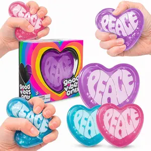 Heart-shaped Kneading Fun Heart-shaped toys for daily stress relief and boredom. Soft to the touch, slow rebound, fun and portable