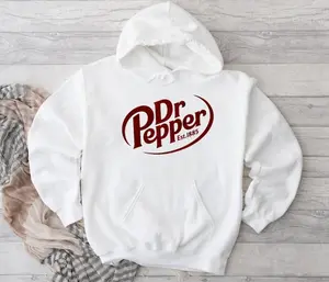 Dr Pepper Unisex T-Shirt Sweatshirt Hoodie, Retro Hoodie, Vintage Dr Pepper Hoodie, Gift for Men, Gift for Women, Full Size, Full Colors