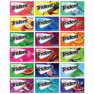 Niro Trident Gum Sampler - Sugar-Free, 10 Flavors for Endless Fun!