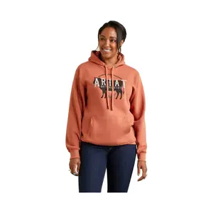Ariat Women's REAL Branded Logo Hoodie