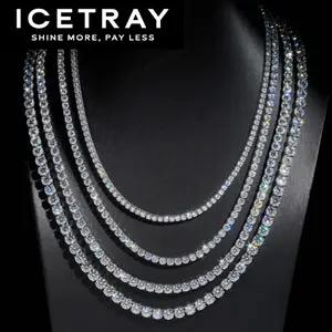 ICETRAY Tennis Chain - White or Yellow Gold