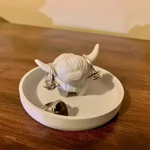 Cute Ceramic Ring Dish, Perfect Women's Jewelry Storage Holder, Ideal Gift for Various Occasions, Including Birthdays and Weddings, Jewelry Storage Box
