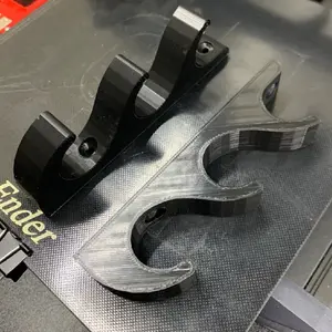 Fishing pole hook mounts