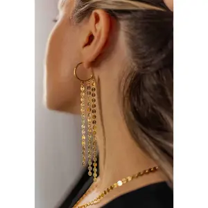 Glitter For Breakfast Sparkler Gold Earrings