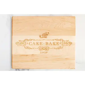 Cake Bake Shop Maple Cutting Board