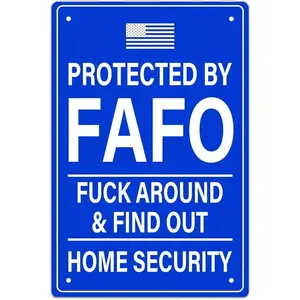 1Pcs 8x12inch Vintage Metal Sign - Funny Bar Signs with Motivational Positive Affirmations, Rustic Wall Art for Home, Office, School, Gym, Locker Room, and More