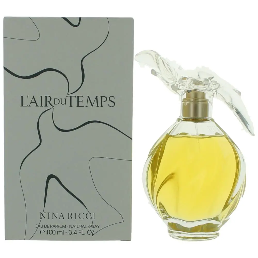 L'air du Temps by Nina Ricci Women's Fragrance Tester - 3.4 fl oz EDP Bottled Perfume Spray, Floral Blend with Gardenia Musk