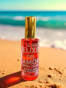 Perfume Olofin Elixir Del Amor Para Ellas Aromatic Woody Fragrance Blackcurrant Jasmine Vanilla