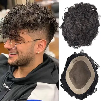 Curly Dark Hair Boy TikTok Shop