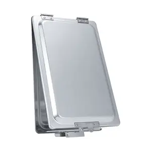 Truck and Trailer Aluminum Manifest Holder Waterproof Box with Stainless Steel Hinges and Latch, Document Holder Kit