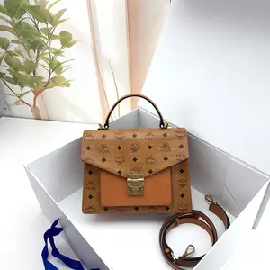Pre-owned MCM Leather Shoulder Bags 7.8'' R1729 Shoulder Bag C533745003 0513 T3 Mia