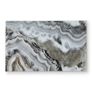 Begin Home Decor CODM21342435TT 21 x 34 in. Abstract Geode - Hyperrealist Indoor & Outdoor Door Mat