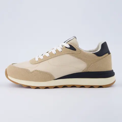 Cushionaire Women's Kicks Fashion Sneaker - Lace-Up Casual Sneaker with Comfort Foam+