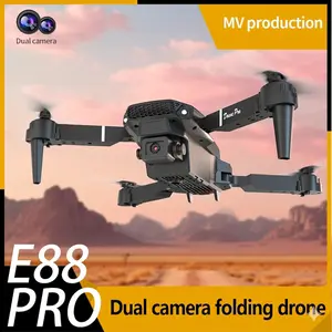 E88 PRO Foldable RC Quadcopter, Altitude Hold Drone with One Key Takeoff Landing for Beginners Adults