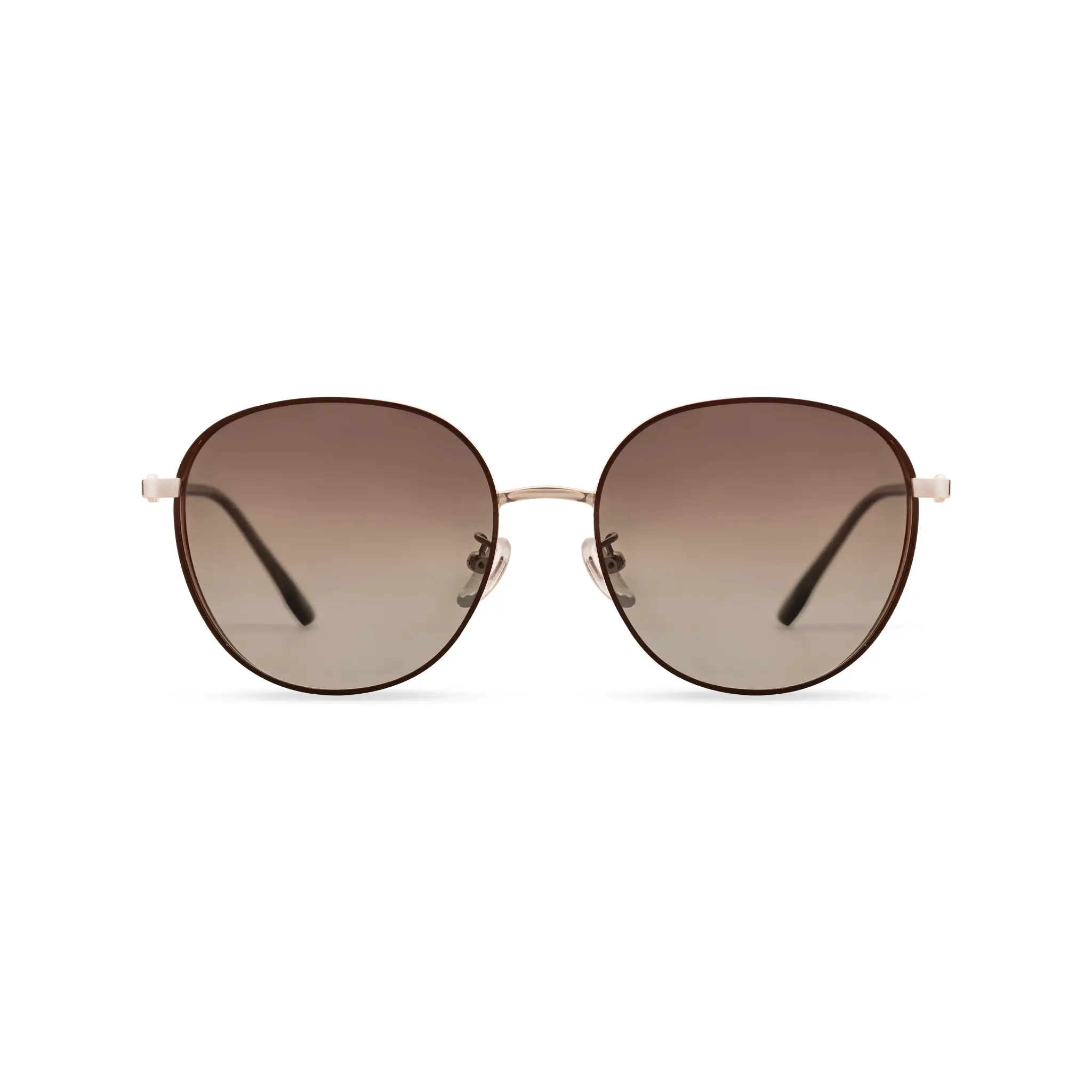 iKeely Eyewear 2025 Edition Chocolate-Toned Classic Square Aviator Sunglasses - Polarized, Anti-Glare, Casual, Chic Women's UV400 Protection Shades with Feather-Light Fit, Polarized Sunglasses, Chocolate-Toned Women's Sunglasses