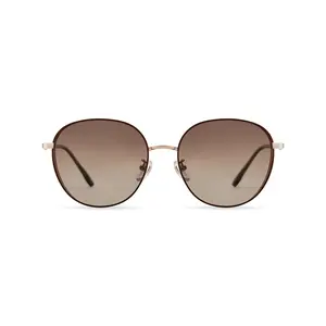 iKeely Eyewear 2025 Edition Chocolate-Toned Classic Square Aviator Sunglasses - Polarized, Anti-Glare, Casual, Chic Women's UV400 Protection Shades with Feather-Light Fit, Polarized Sunglasses, Chocolate-Toned Women's Sunglasses