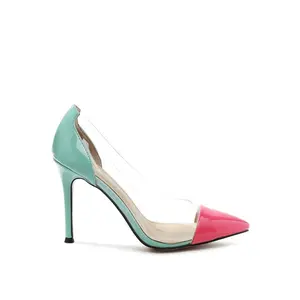 Clear Stiletto Pumps
