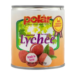 Polar Lychee No Sugar Added - 11 oz - Multiple Pack Sizes