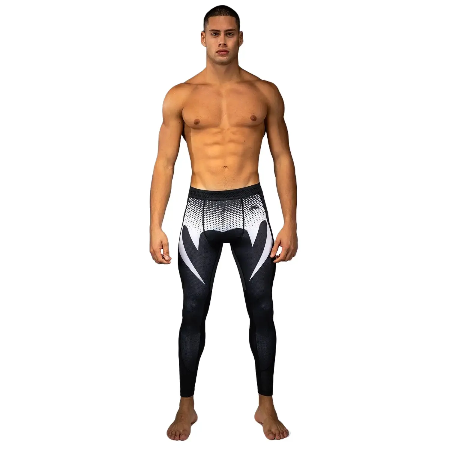 Venum No Gi Spats - Black/White