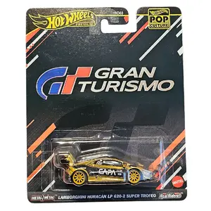 Hot Wheels Premium Pop Culture – Lamborghini Huracán LP 620-2 Super Trofeo (Gran Turismo Series, HXD63)