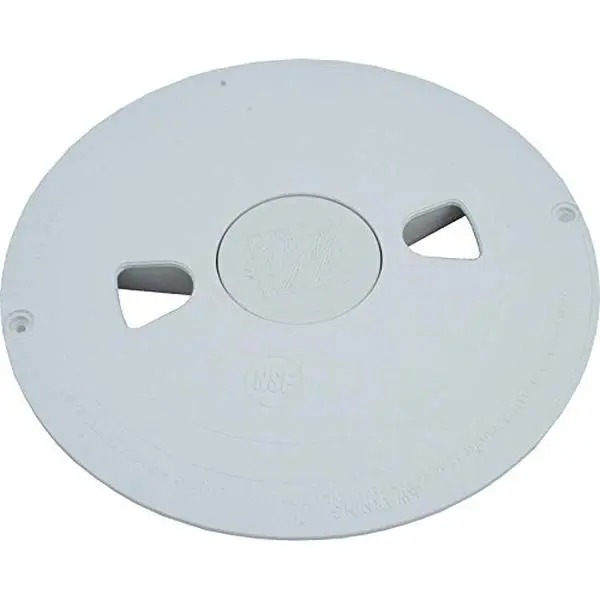 White Replacement Skimmer Lid for Waterway Plastics Renegade Gunite In-Ground Skimmers (212 MAIN)