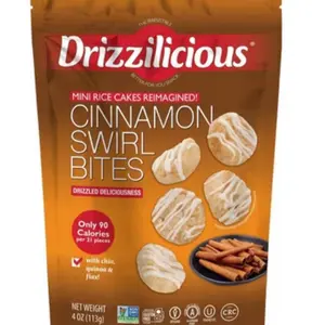 Drizzilicious Cinnamon Drizzled Mini Rice Cake - 4oz