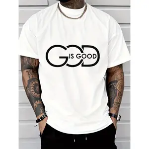 "God is Good" Faith-Based Graphic T-Shirt | Christian Streetwear Short Sleeve Tee for Men & Women