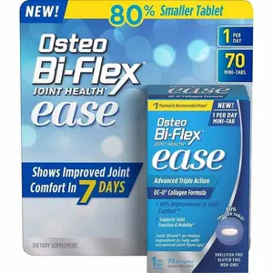 Osteo Bi-Flex Ease Advanced Triple Action 70 Mini Tablets Joint Health Support with UC-II Collagen & Joint Shield 5-LOXIN Advanced