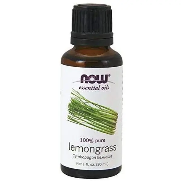 NOW Foods Essential Oils Lemongrass, 1 fl oz